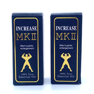 MK2น้ำมันหอมระเหยชะลอการมีเพศสัมพันธ์ถาวรสำหรับผู้ชายอวัยวะเพศชายน้ำมัน MK II สีดำ - Product Image 2