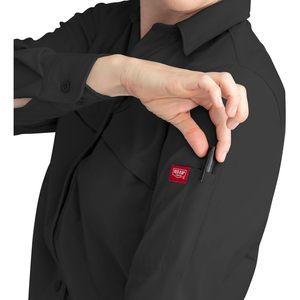 Camisa de trabajo de manga larga para mujer Red Kap, antiestática, transpirable, reflectante, de talla grande, hecha de nailon de poliéster para trabajadores de la construcción - Product Image 2