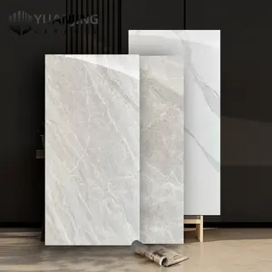 Carreaux en marbre antique grand format Surface mate 200x1200mm Carreaux de sol muraux en céramique aspect marbre grande taille