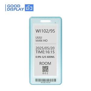 Tarjeta de Identificación Digital Inteligente Personalizable con Pantalla de Tinta Electrónica de 2.9 Pulgadas, Android, NFC, Resistente al Agua, 1M+ Actualizaciones, DMN029AB - Product Image 1