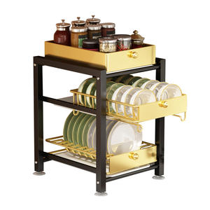 ชั้นวางจานแบบดึงออกได้สำหรับห้องครัวหรูหรา ยี่ห้อ Najia พร้อมฟังก์ชั่นแห้งเร็ว ขนาด L - Product Image 3