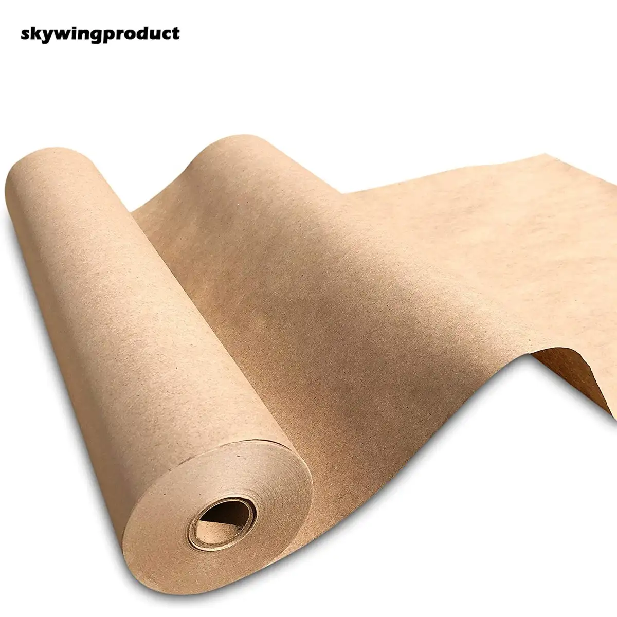 Hecho en China de papel de Kraft marrón 17,50 "x 2400" (200 pies) jumbo Roll Ideal para regalo de arte y artesanía embalaje suelo