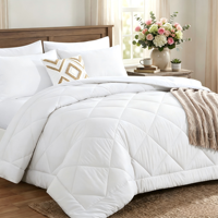 Ensembles de couette de luxe King/Queen Size Literie Remplissage de fibres Couette Couette de remplissage Couette Vente chaude 100-600gsm Taille personnalisée