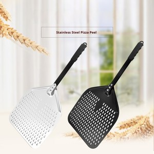 Pelle à <span class=keywords><strong>pizza</strong></span> en acier inoxydable de qualité supérieure avec poignée antidérapante pour un service et une cuisson pratiques des pizzas et des pains - Product Image 5
