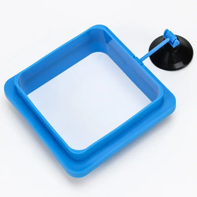 Aquarium Saugnapf Feeder Aquarium Ring Feeder Aquarium Station Floating Food Tray Feeder Aquarium Zubehör Aquarium