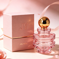 Flacon de parfum en verre personnalisé ODM, 30 ml, 50 ml, design unique, pompe à brume fine, emballage cosmétique vide, sérigraphie OEM