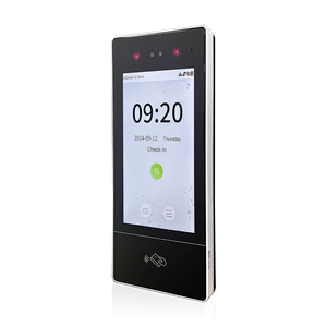 Chất lượng cao 7inch TCP/IP mặt RFID tham dự máy sinh trắc học Thời gian ghi âm năng động nhận dạng khuôn mặt hệ thống truy cập - Product Image 3