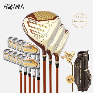 Ensemble de golf HONMA BERE 09 pour hommes avec sac de putter, clubs pour gauchers de 3 à 5 étoiles, dureté SR, disponibles - Product Image 6