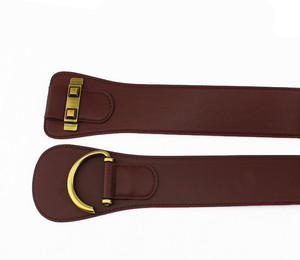 Cinturones de Cuero Personalizados, Cinturón <span class=keywords><strong>El</strong></span>ástico de Estilo Renacentista, Cinturón Retro <span class=keywords><strong>El</strong></span>ástico para la Cintura, Cinturón Vintage de Moda Medieval con Hebilla - Product Image 4