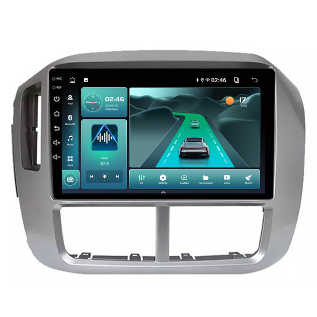 New Head Unit 2 Din Car Radio for Pilot 2006-2008 Android Auto CarPlay Mirror Link GPS Navigation Stereo 4G/WiFi DSP 1