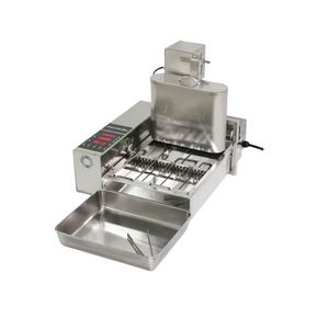 Máquina Automática Eléctrica para Hacer Donas, Comercial, de 4 Filas, Mini, con Freidora - Product Image 6