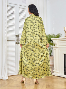 <span class=keywords><strong>Djellaba</strong></span> nouvelle robe imprimée motif diamant, vente en gros, usine de vêtements, robe arabe, robe de soirée saoudienne - Product Image 3