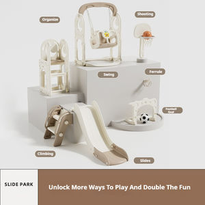 Bambino esclusivo parco domestico <span class=keywords><strong>scivoli</strong></span> da piscina <span class=keywords><strong>per</strong></span> bambini vario Gameplay <span class=keywords><strong>per</strong></span> bambini <span class=keywords><strong>scivoli</strong></span> al coperto parco giochi di plastica bambino scivolo e altalena - Product Image 3