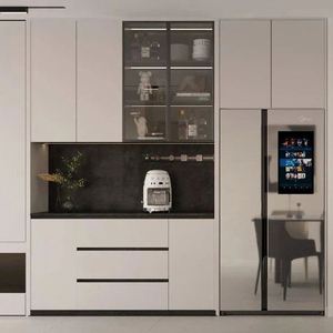 Ensemble de meubles sur mesure de style moderne pour toute la maison, fabricant professionnel pour les projets de villas et les applications d'appartements - Product Image 6