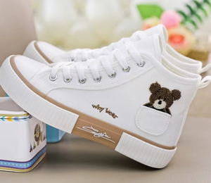 men Fashion High Quality Low Price Durable Comfortable Low Top Lace up Casual <b>Sneakers</b> Woman Canvas Trendy Shoes - Product Image 3