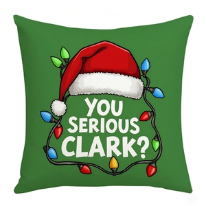 Juego <span class=keywords><strong>de</strong></span> 4 Fundas <span class=keywords><strong>de</strong></span> Cojín Navideñas <span class=keywords><strong>de</strong></span> 18 x 18 Pulgadas con Diseño <span class=keywords><strong>de</strong></span> Coche, Árbol <span class=keywords><strong>de</strong></span> <span class=keywords><strong>Navidad</strong></span> y Gato, Divertidas para Decoración del Hogar en Invierno - Product Image 6