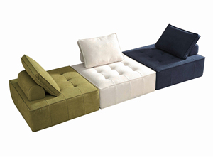 <b>Single</b> Seater Vacuum Compressed <b>Sofa</b> Compressed Modular <b>Sofa</b> Stackable <b>Sofa</b> Quick Rebound Without Deformation - Product Image 4