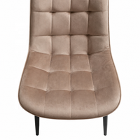 Chaise à dossier en forme de cuillère, service de conception personnalisée ODM pour les marques de meubles recherchant de nouvelles collections de chaises de salle à manger