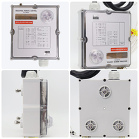 Télécommande industrielle sans fil étanche IP67 à 10 touches, monovitesse, avec batterie au lithium rechargeable et anti-parasitage pour grue