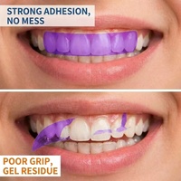 Kit de Blanqueamiento Dental Profesional de Lujo PAP+ Sin Peróxido - Gel Morado de Alta Potencia - No Sensibilizante, 14 Tiras para un Blanqueamiento Rápido en 7 Días