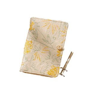 Libro de cuentas de mano de tela de estilo antiguo de alto valor diario pequeño fresco desmontaje de hojas sueltas cuaderno A6 A5 - Product Image 3