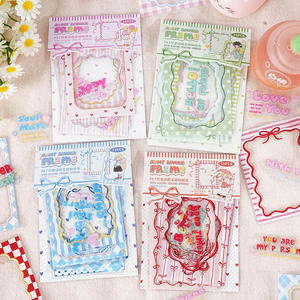 15 Adesivi PET 'Sweet Dreams' con Bordo Decorativo per Fai-da-Te, Diari, Cornici Fotografiche e Regali per Amici - Product Image 1
