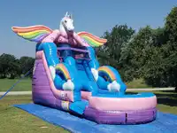 Inflatable Water Slide for Children, Bounce House Jumper