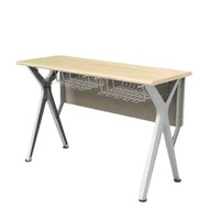 Tables de conférence longues en PVC, modernes et minimalistes, librement combinables, avec chaises pour la formation des employés, bureau, salle d'étude, bureaux doubles