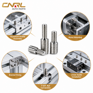 Reductor métrico de doble rosca escalonada de acero inoxidable 304 mecanizado con precisión por CNC, M3-M10, para ensamblaje de bombas industriales - Product Image 4
