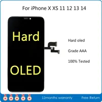Écran OLED pour iPhone X 11 12 13 14 15 Pro Max LCD écran tactile numériseur assemblée remplacement de haute qualité