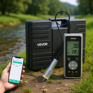Kit de Prueba de Calidad del Agua Vevor, Instrumento de Prueba Ambiental para Medir pH, TDS, Conductividad y Temperatura - Product Image 2