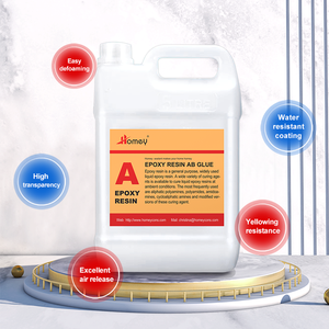 Nhựa Epoxy đổ Porte Cle rõ ràng chất lỏng Silicone khuôn mẫu bảng Sàn Chất làm cứng hướng dẫn Epoxy nhựa A và B - Product Image 5