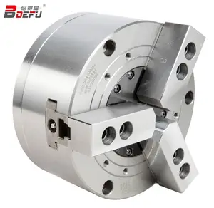 Mandril rotativo neumático de precisión, herramienta de torno sólido de 4 5 6 8 10 12 pulgadas