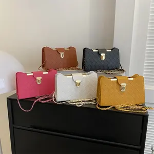 Factory Wholesale Ladies Fashion Handbags Girls Popular Design Purses Women Quality PU leather Shoulder Bag