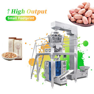 Automatic Multihead Weigher Packing <b>Machine</b> for Peanut Granule Filling Sealing Equipment Groundnut Nut Food <b>Packaging</b> <b>Machine</b> - Product Image 1