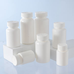 סיטונאי באיכות גבוהה סיבוב ויטמין פלסטיק תוספת בקבוק גלולה בקבוקים עם פקקי בורג - Product Image 5