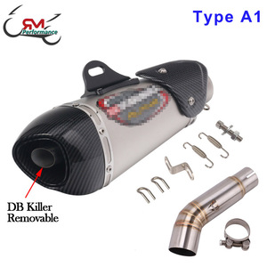 Sistema de Escape para Motocicleta <span class=keywords><strong>SUZUKI</strong></span>, Sistema de Escape DB Killer, Tubo de Enlace para <span class=keywords><strong>SUZUKI</strong></span> BK750 GSR750 <span class=keywords><strong>GSX</strong></span> <span class=keywords><strong>S750</strong></span> 2017-2021 - Product Image 4