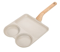 Poêle à œufs, poêle à omelette, poêles antiadhésives, batterie de cuisine, poêle à frire pour tous les types de cuisinières