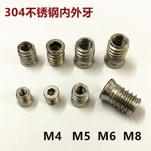 <b>Internal</b> And External Thread Nuts Metric Coarse Fully Threaded Socket <b>Drive</b> 4.8 Grade Hardware Accessories - Product Image 5