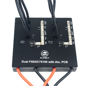 Controlador ESC Dual <span class=keywords><strong>Flipsky</strong></span> <span class=keywords><strong>75100</strong></span> de 75V 100A con PCB de Aluminio Basado en VESC para Monopatín / Scooter / Bicicleta Eléctrica / Controlador de Velocidad - Product Image 6