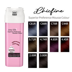 OEM Touchcolor 50 Rich Mousse Mousse <span class=keywords><strong>Cheveux</strong></span> Teintes Pour El Cabello Sans PPD <span class=keywords><strong>Cheveux</strong></span> Couleur Couverture Gris - Product Image 4