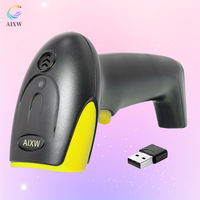 AIXW Russian Wine and Cigarette Barcode Scanner 2D Read White DM Code Data Matrix 2200 MAH Batería de litio inalámbrica