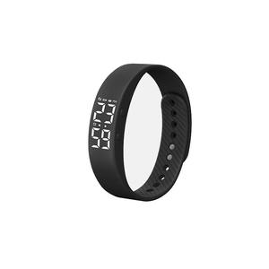 Reloj Despertador Digital LED con Alarma Ajustable y Antidespertador, Pulsera con Podómetro, Resistente al Agua y con Vibración - Product Image 1