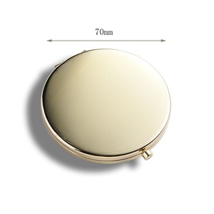 Espejo de Bolsillo Compacto de Cristal con Doble Cara y Logotipo Personalizado, para Cosméticos y Belleza - Product Image 6