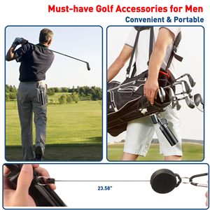 Ampia copertura personalizzata in Nylon Anti <span class=keywords><strong>serbatoio</strong></span> di perdite tubo bottiglia Spray Club Groove temperino asciugamano pulito spazzola per mazze da Golf - Product Image 5