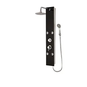 Best Sales Modern Classic Design Easy-to-Use Shower Column Panel with Hydrotherapy Function for Bathroom Use