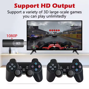 Factory K8 64GB Home Video Game Console Two-Player Battle Wireless 2,4G Miratech M8 Family TV Gamepad Gaming Stick - Product Image 5