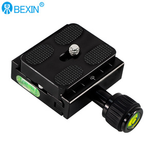 แผ่นยึดแบบปลดเร็ว BEXIN ทำจากอลูมิเนียมอัลลอยด์ สำหรับขาตั้งกล้อง พร้อมระดับน้ำสำหรับกล้อง - Product Image 1