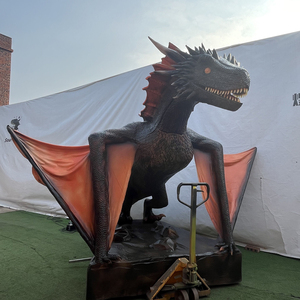 Dragon From Evil World Monster Spit Smoke Haunted House Halloween Prop - Product Image 2