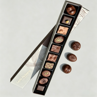 Boîte à dattes de luxe personnalisée haut de gamme de Dubaï, emballage élégant pour dattes, Ramadan, petites boîtes à chocolat pour mariage